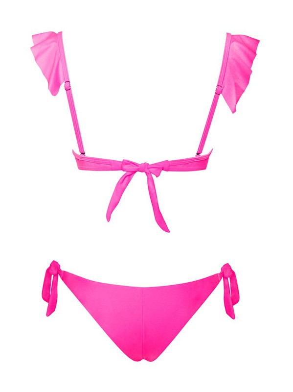 Konoha Hot Pink Ruffle Bikini Arelia S Dream