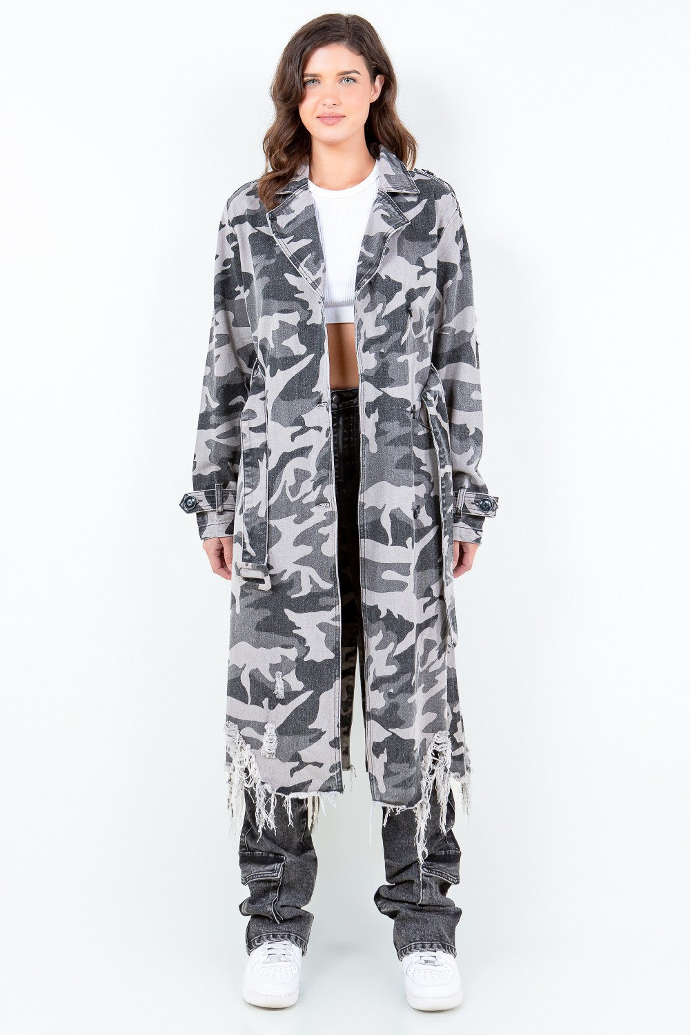 Cheapest Camo trench jacket