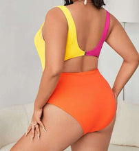 Load image into Gallery viewer, NEONIA-ONE PIECE SWIMWEAR (CURVY PLUS)