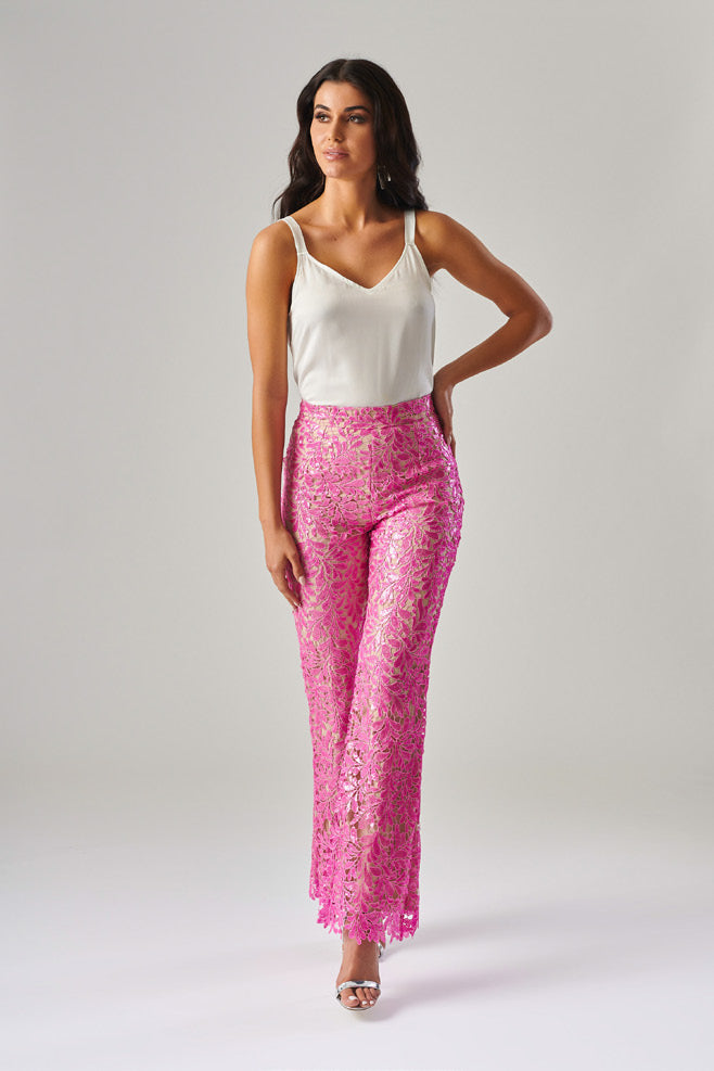 Bling Bling High Rise Sequin Pant – CAYLO